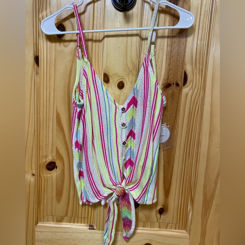 VICI En Crème Tie Tank